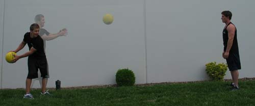 side toss
